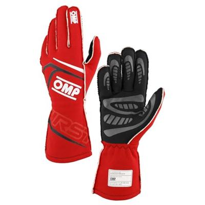 Kartinghandschoenen OMP MY2025 Rood FIA 8856-2018 - Maat: XL