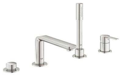 Badrandcombinatie GROHE Lineare New Viergats Supersteel Badrandcombinatie GROHE Lineare New Viergats Supersteel