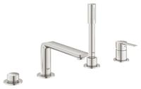 Badrandcombinatie GROHE Lineare New Viergats Supersteel - thumbnail
