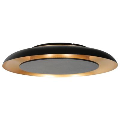 Steinhauer Moderne plafondlampGolden Veil zwart met goud - 4732ZW