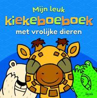 Deltas Prentenboek mijn leuk kiekeboeboek met vrolijke dieren 26 cm - thumbnail