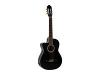 DIMAVERY CN-600L Classical Guitar, black - thumbnail