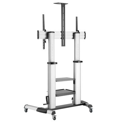 LogiLink BP0084 TV-wagen In hoogte verstelbaar 152,4 cm (60) - 254,0 cm (100) In hoogte verstelbaar, Staand, Vloerstandaard