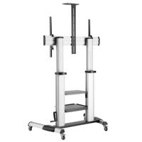 LogiLink BP0084 TV-wagen In hoogte verstelbaar 152,4 cm (60) - 254,0 cm (100) In hoogte verstelbaar, Staand, Vloerstandaard - thumbnail