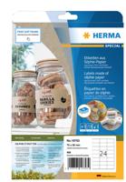 Etiket HERMA 10753 70x36mm silphie bruin 480 stuks - thumbnail