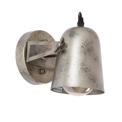 Wandlamp Spot Rivera 25 cm 1 Lichts Antiek Zilver Modern