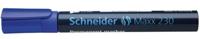 Schneider Marker permanent 230 rond blauw 10st - thumbnail