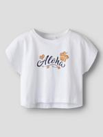 Name it zomer crop top meisjes - wit - NkfVilma - thumbnail