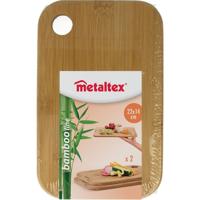 Metaltex Bambooplanken 22x14x1 cm 2 Stuks - thumbnail
