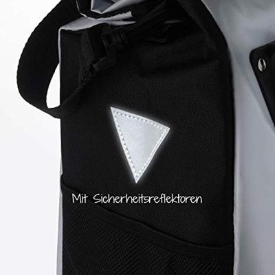 FISCHER FAHRRAD 86264 Fietstas Wit, Zwart