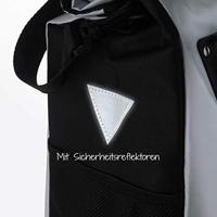 FISCHER FAHRRAD 86264 Fietstas Wit, Zwart - thumbnail