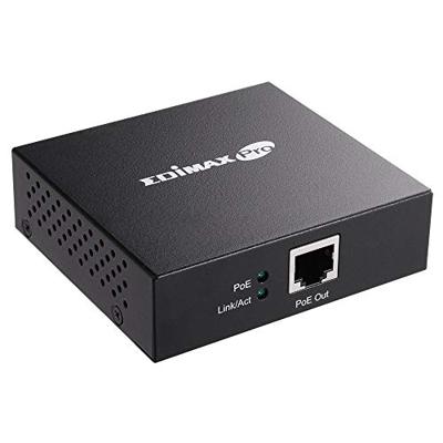 Edimax GP-101ET Network transmitter Zwart 10,100,1000Mbit/s netwerkextender
