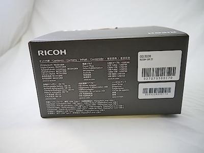 Ricoh GR III Compactcamera 24,24 MP CMOS Zwart Ricoh GR III Compactcamera 24,24 MP CMOS Zwart