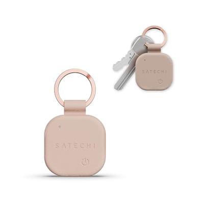 Satechi FindAll vegan-lederen sleutelhanger met FindMy - Desert Rose