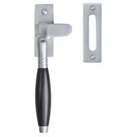 De Oude Deurklink Raamsluiting Klassiek mat nikkel links - thumbnail