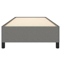 Bedframe zonder matras 90x190 cm stof donkergrijs - thumbnail