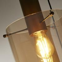 Searchlight Bruine hanglampSweden 3-lichts - 88910-3MO - thumbnail