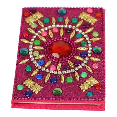 Vierkant Notitieboek Lakh Roze Vierkant Notitieboek Lakh Roze