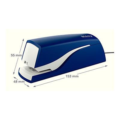 Leitz 5532-00-35 Elektrische nietmachine Blauw (b x h x d) 49 x 56 x 155 mm - thumbnail