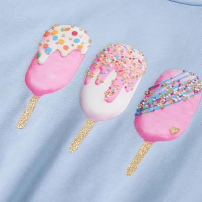 Kindershirt 128 blauw Kindershirt 128 blauw