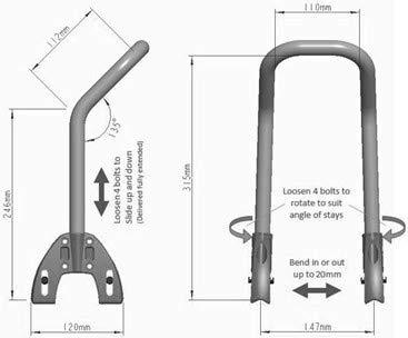 Aeroe spider rear rack bagagedrager