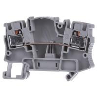 Phoenix Contact 3212141 Doorgangsklem 6.2 mm Snelaansluiting Grijs 50 stuk(s)