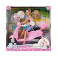 Steffi Love City Scooter speelfiguur met accessoires - thumbnail