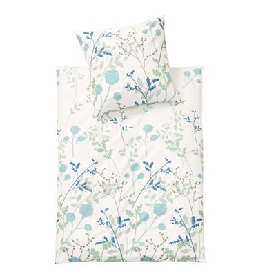 Beddengoedset van fijn bio-flanel, 2-dlg, salie-natuur 80 × 80 + 155 × 220 cm Beddengoedset van fijn bio-flanel, 2-dlg, salie-natuur 80 × 80 + 155 × 220 cm