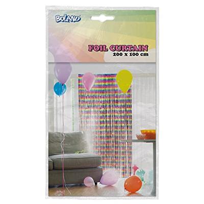 Deurgordijn Folie Regenboog Metallic