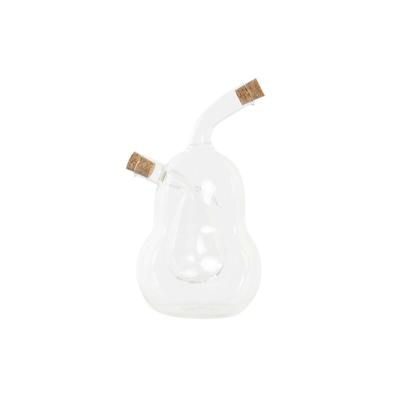 Olie en azijnset DKD Home Decor 12 x 10 x 18,6 cm Transparant Kurk 540 ml Borosilicaatglas