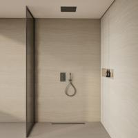 BWS Inbouw Plafondregendouche | Colorato | 30CM | met Handdouche | Gunmetal | SET - thumbnail