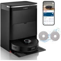 Bosch BCRDW3BX Robot stofzuiger Zwart - thumbnail