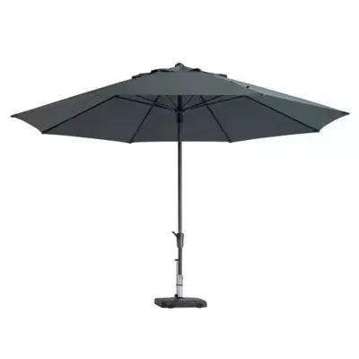 Grote Parasol Timor 400 cm Grijs/Antraciet van Madison