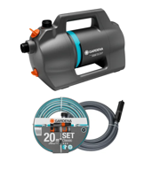 GARDENA Gartenpumpe 5000 Silent Set Tuinpompset 5.100 l/h - thumbnail