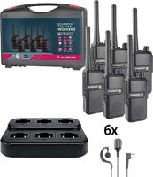 Albrecht Tectalk Worker 3 29827 PMR-portofoon Set van 6 stuks - thumbnail