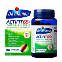 Davitamon Actifit 65+ Omega-3 Visolie Capsules - thumbnail