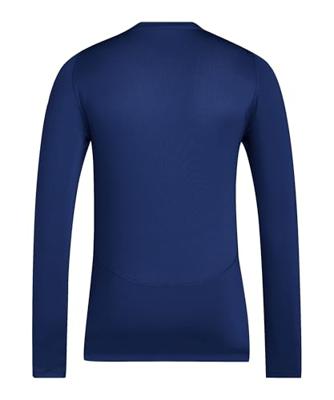 adidas Techfit Ondershirt Lange Mouwen Donkerblauw Wit