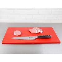Snijplank Hygiplas LDPE 450x300x10 mm rood - thumbnail