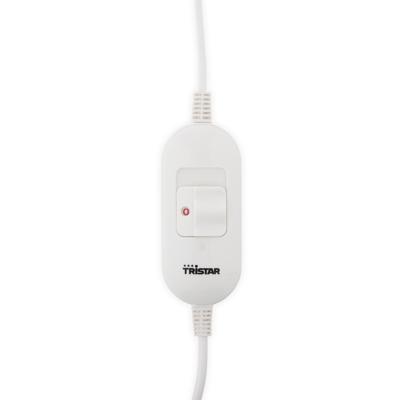 Tristar BW-4753 Elektrische onderdeken 60 W Wit Tristar BW-4753 Elektrische onderdeken 60 W Wit