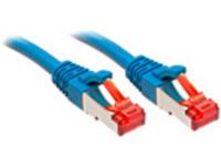 LINDY 47720 RJ45 Netwerkkabel, patchkabel CAT 6 S/FTP 3.00 m Blauw 1 stuk(s) - thumbnail