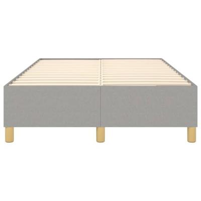 Boxspringframe stof lichtgrijs 120x200 cm Boxspringframe stof lichtgrijs 120x200 cm