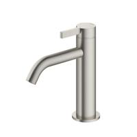 Hotbath Ace Wastafelmengkraan - laag - opbouw - zonder waste - Geborsteld Nikkel AC003GN - thumbnail