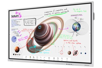 Interactief touchscreen Samsung WM75B 75" 60 Hz 4K Ultra HD - thumbnail