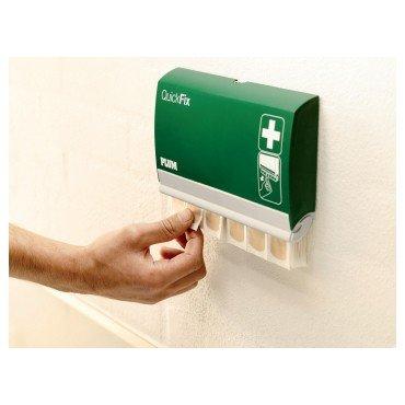 Plum pleister dispenser "quickfix elastic & water resitsant" plaster dispenser quickfi incl. 2x 45 patches