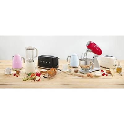 Smeg TSF02BLEU Broodrooster Zwart - thumbnail