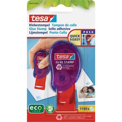 Tesa lijmstempel, op blister Tesa lijmstempel, op blister