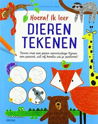 Deltas Hoera! ik leer dieren tekenen Deltas Hoera! ik leer dieren tekenen