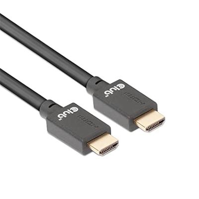 club3D CAC-1374 HDMI-kabel HDMI Aansluitkabel HDMI-A-stekker 4.00 m Zwart