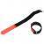 Adam Hall VR4040RED kabelbinder klittenband 400 x 38 mm rood Adam Hall VR4040RED kabelbinder klittenband 400 x 38 mm rood