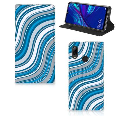 Huawei P Smart (2019) | Hoesje met Magneet | Waves Blue